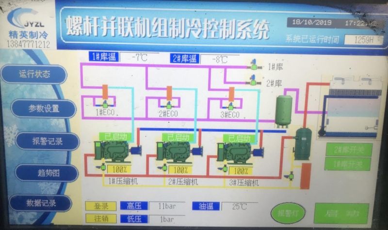 螺桿并聯(lián)機(jī)組PIC控制系統(tǒng)